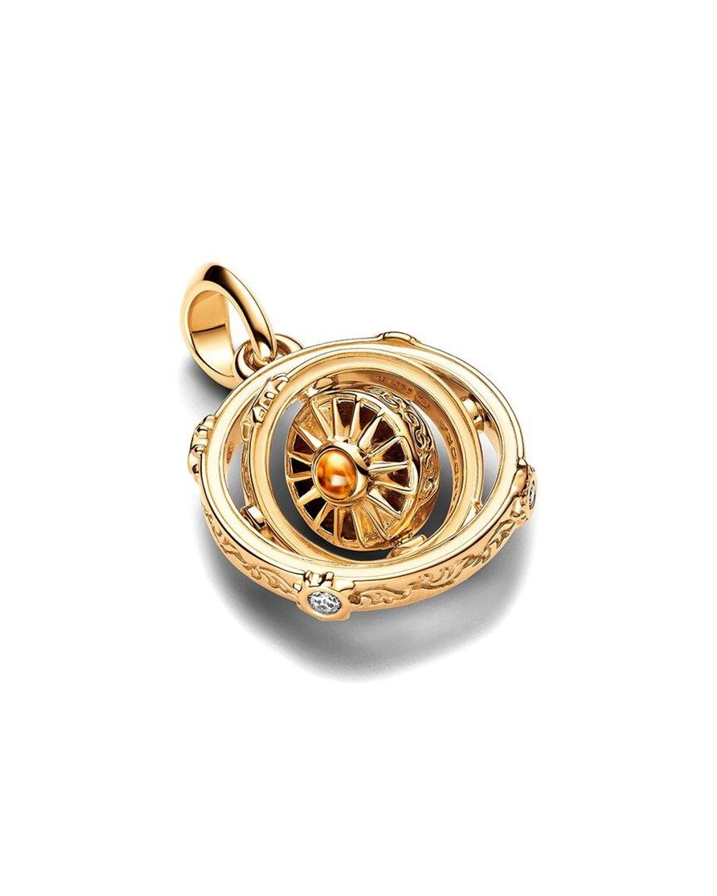 Pandora Metallic 14K Plated Cz Game Of Thrones Charm