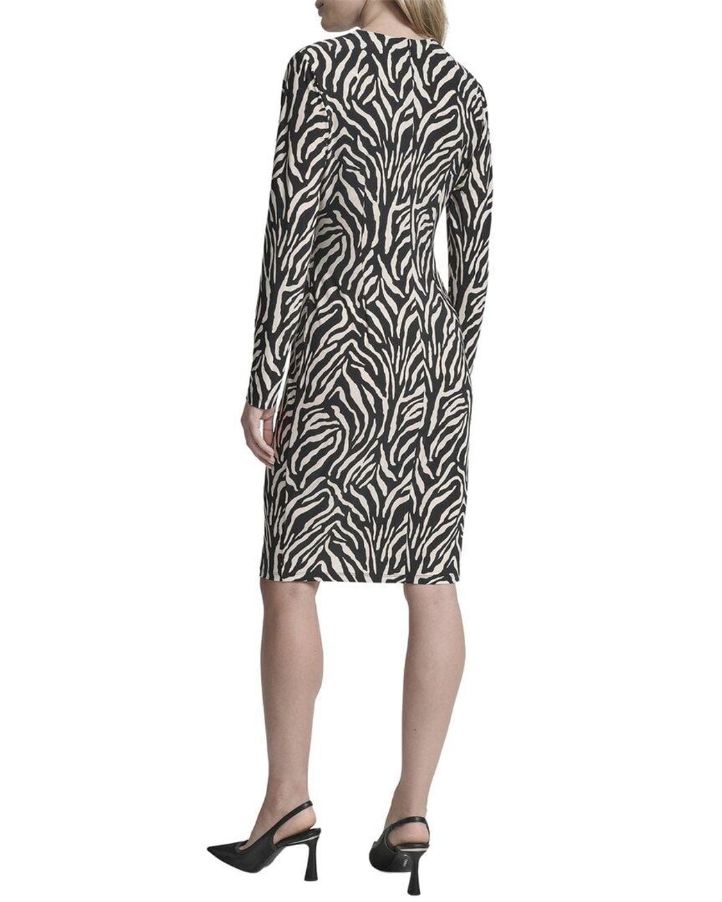 DKNY Black Sheath Dress