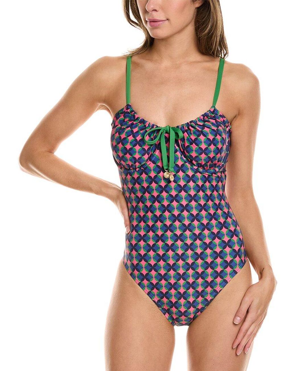 Michael Kors Embellished One-Shoulder Underwire One-Piece Swimsuit - Macy's