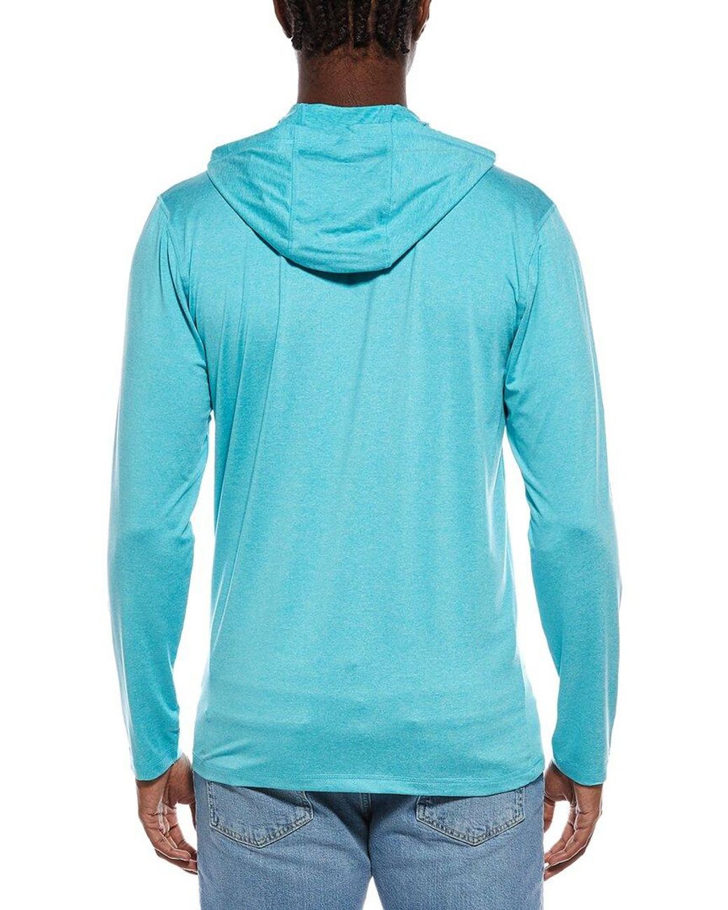 Vintage 1946 Blue Heather Hoodie for men