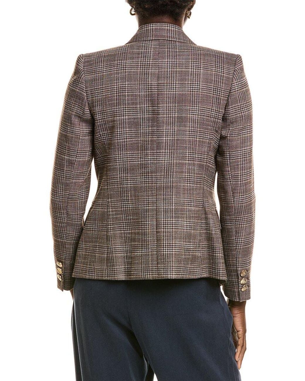 Tahari Gray Blazer Jacket