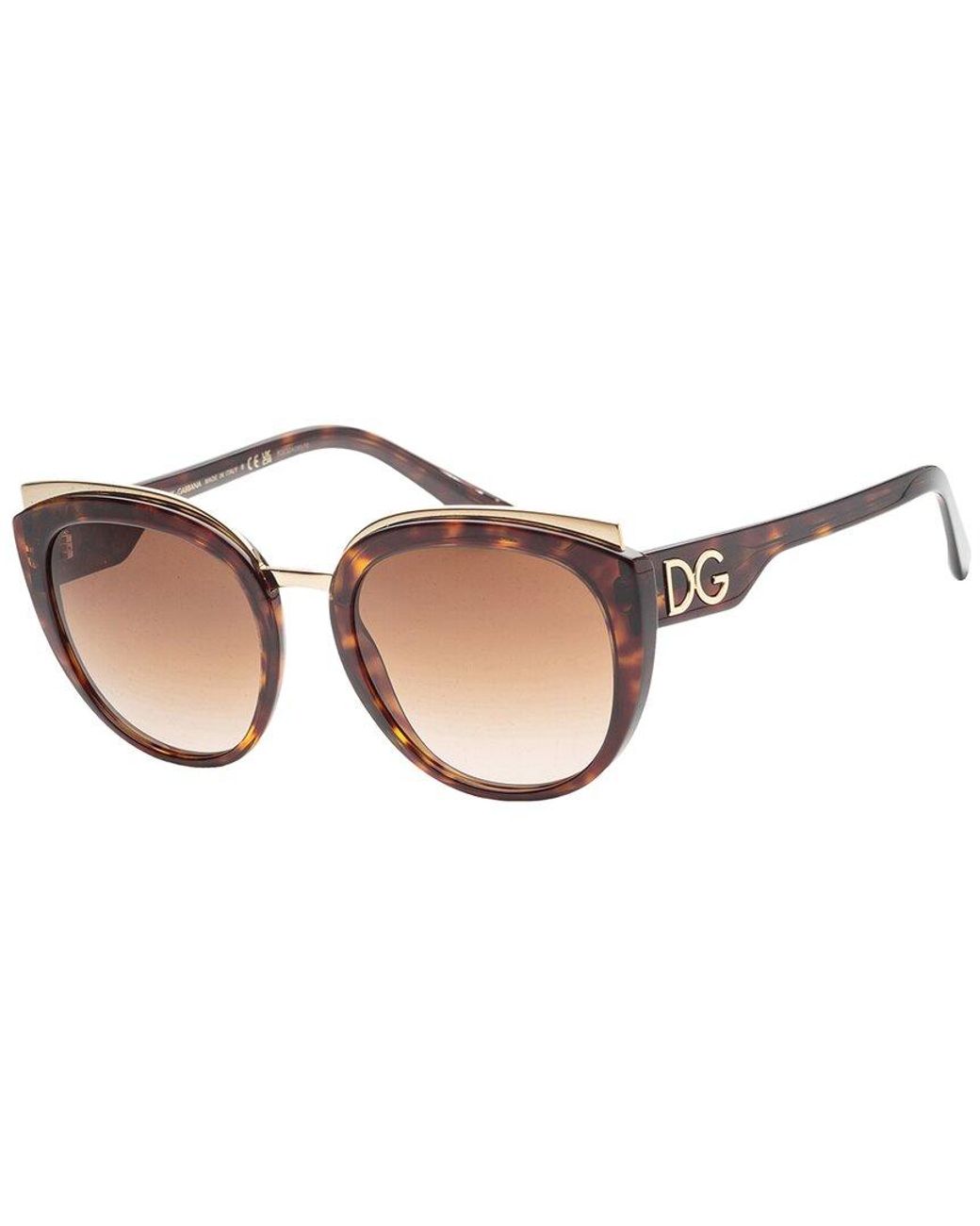 Dolce & Gabbana Dg4383 54mm Sunglasses in Natural | Lyst