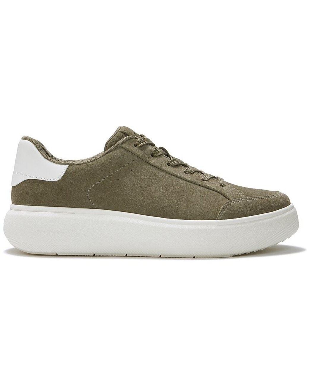 Fitflop Gray Rtg Suede Sneaker