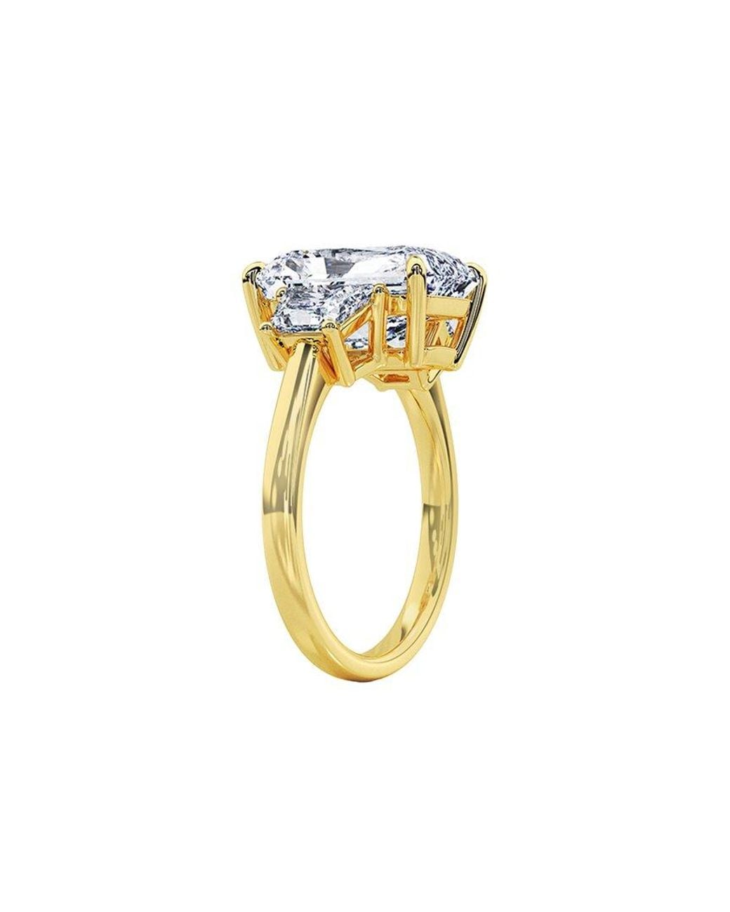 Lab Grown Diamonds White 14K 8.00 Ct. Tw. Lab-Grown Diamond Ring
