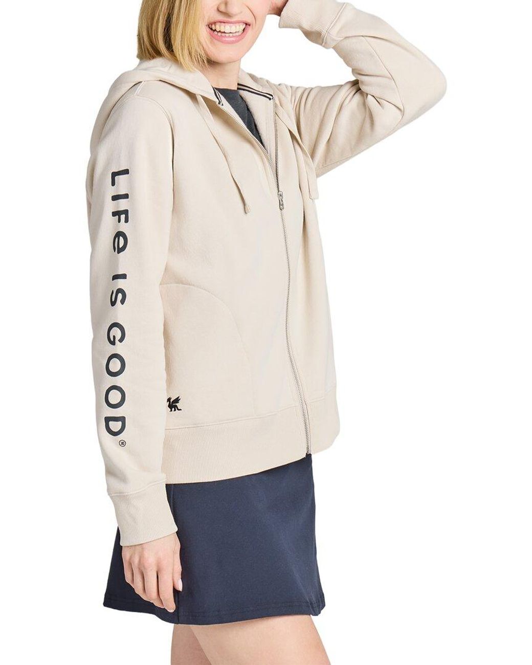 Life Is Good. Natural Good Vibes Fleece Sweatshirt