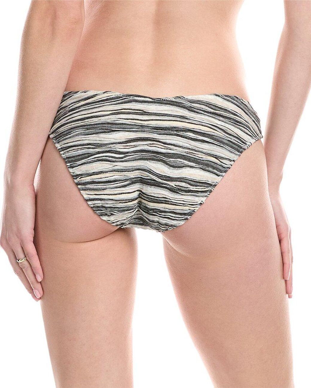 Montce Gray Added Coverage Lulu Bikini Bottom