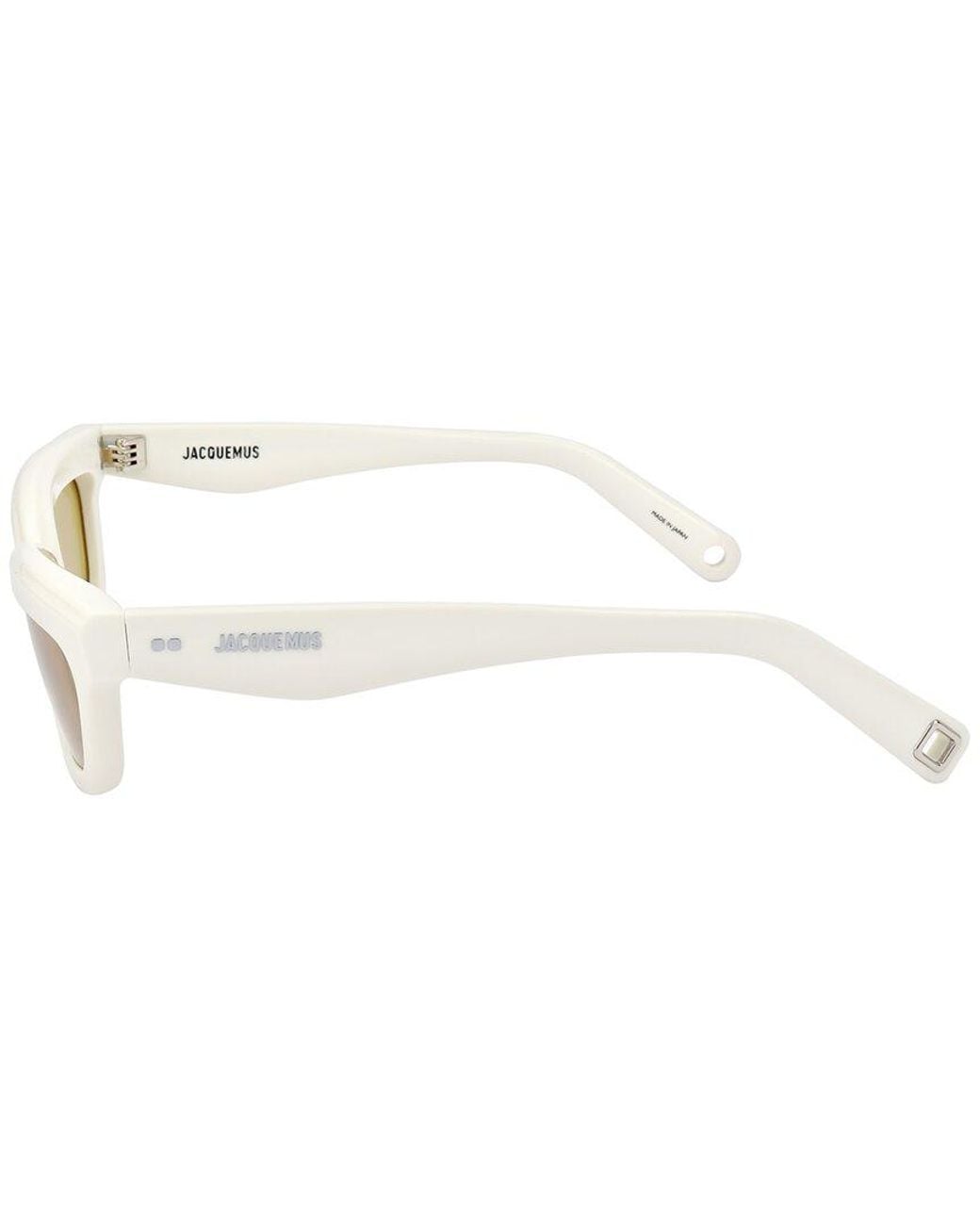 Jacquemus White Jac62 54Mm Sunglasses