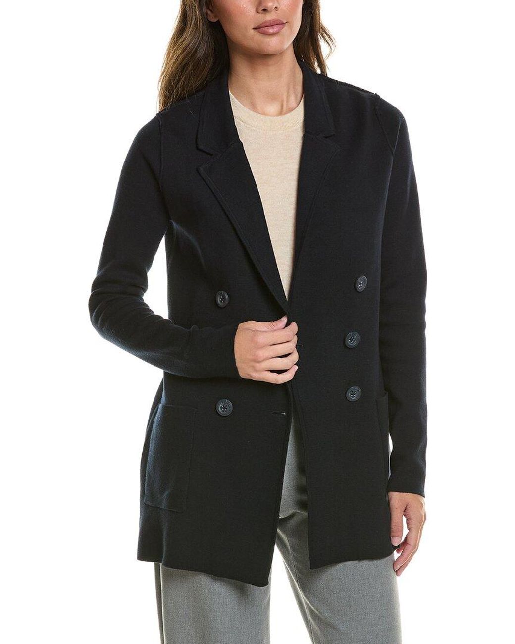 Autumn Cashmere Black Boyfriend Milano Blazer
