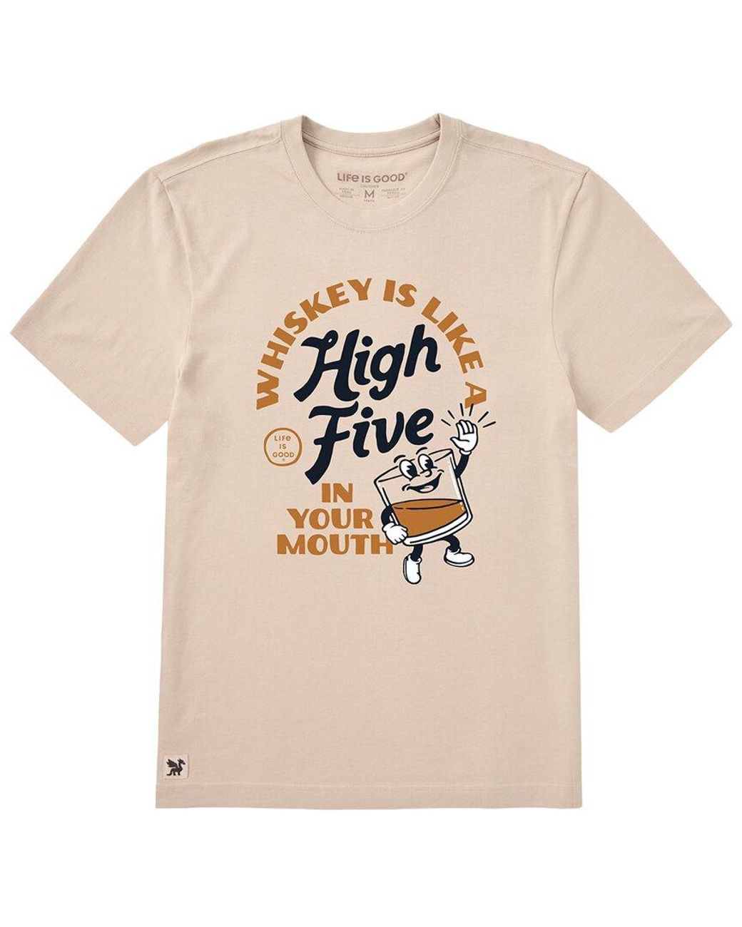 Life Is Good. Natural Crusher Lite Tee for men