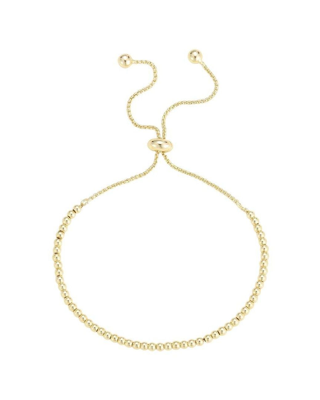 Adornia White 14K Plated Bracelet