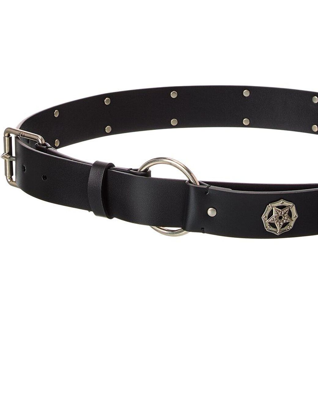 Dior Black Leather Belt