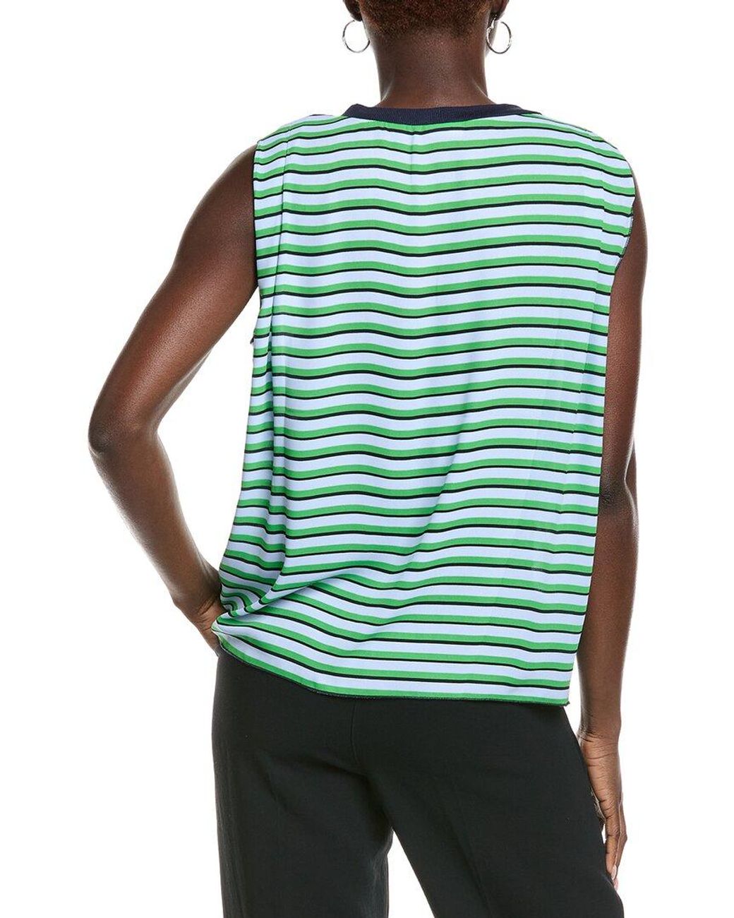 Cabi Blue Printed Complete Top