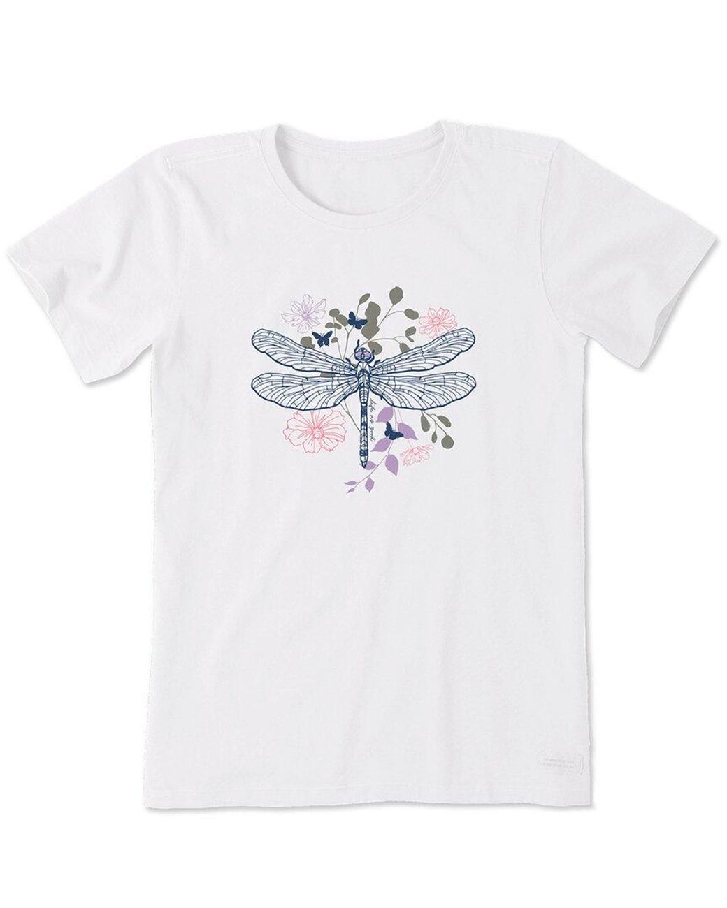 Life Is Good. White Crusher T-shirt