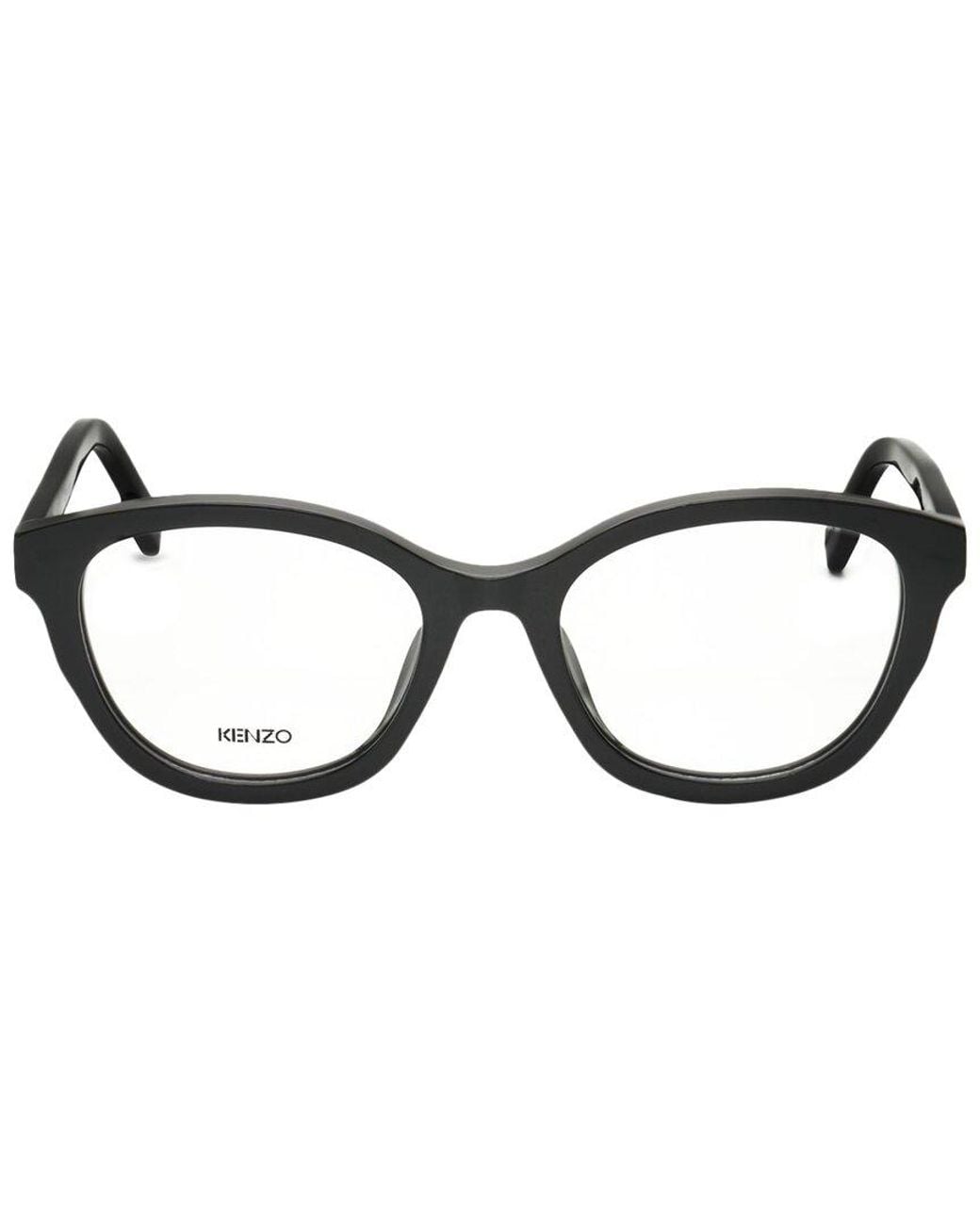 KENZO Round Black Optical Frames