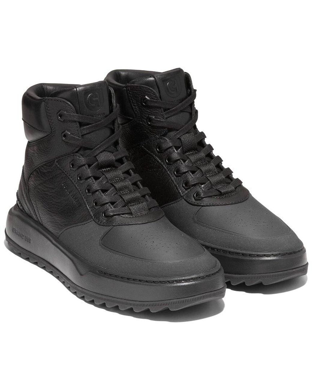 Black cole haan boots sales