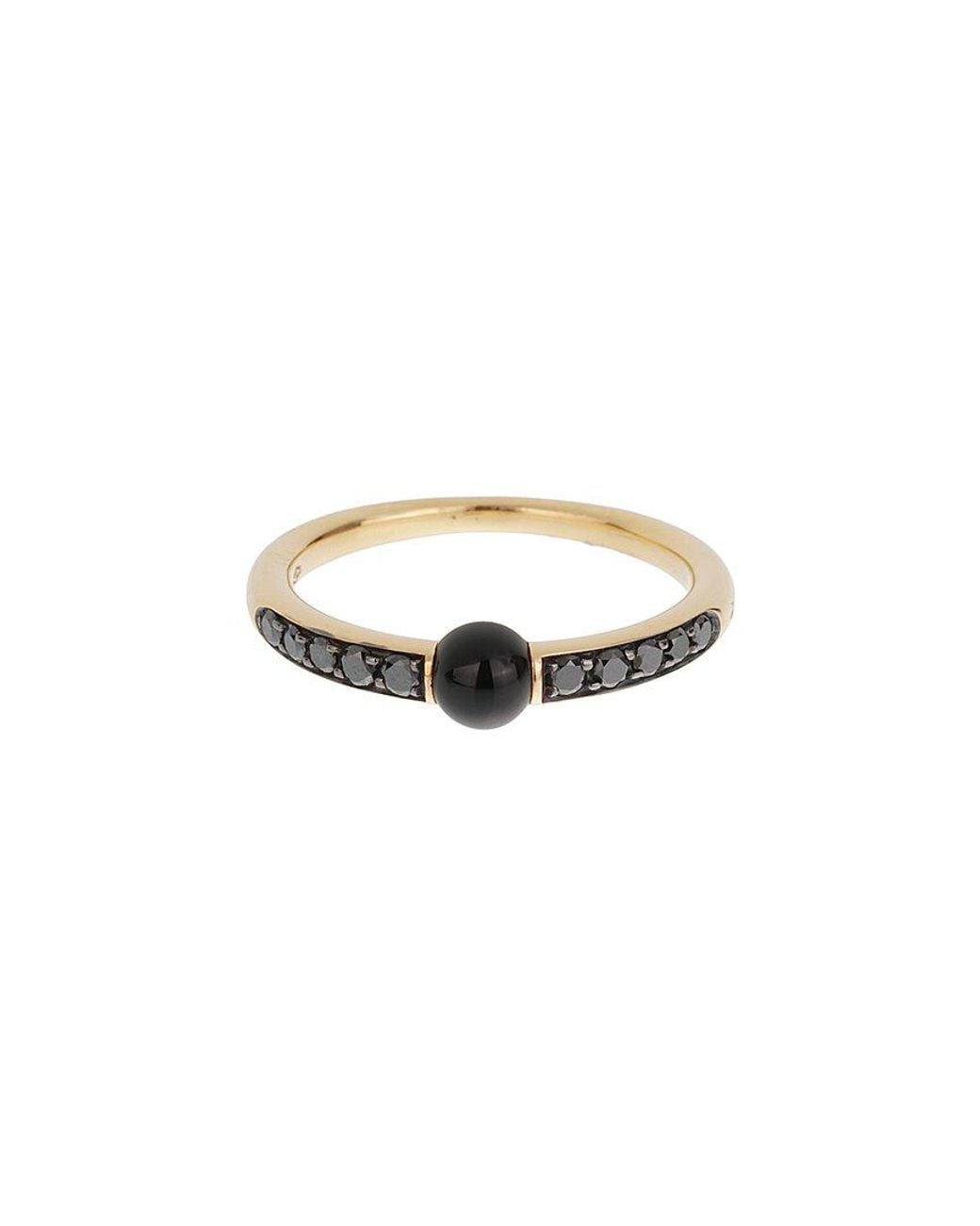 Pomellato White 18K 0.30 Ct. Tw. Diamond & Onyx Ring