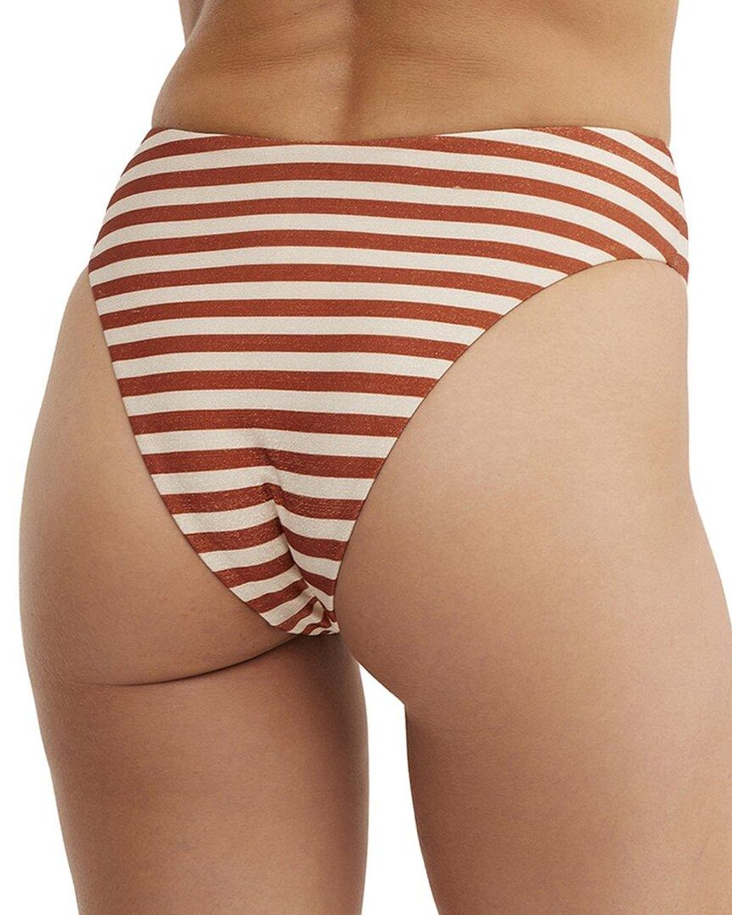 Au Naturel by Gottex Brown Golden Hour Tyra High Leg High Waist Bottom