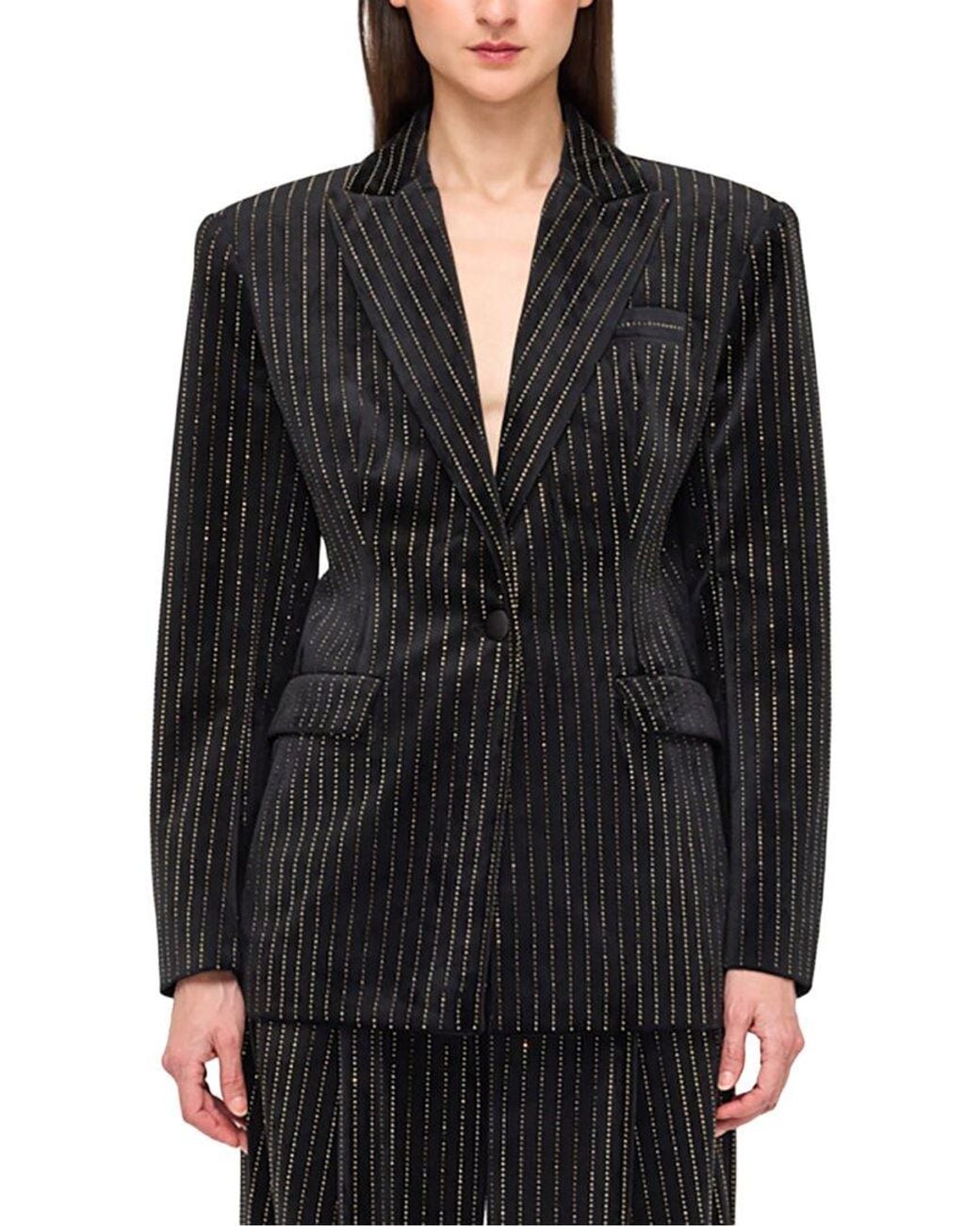 Ronny Kobo Black Madera Blazer