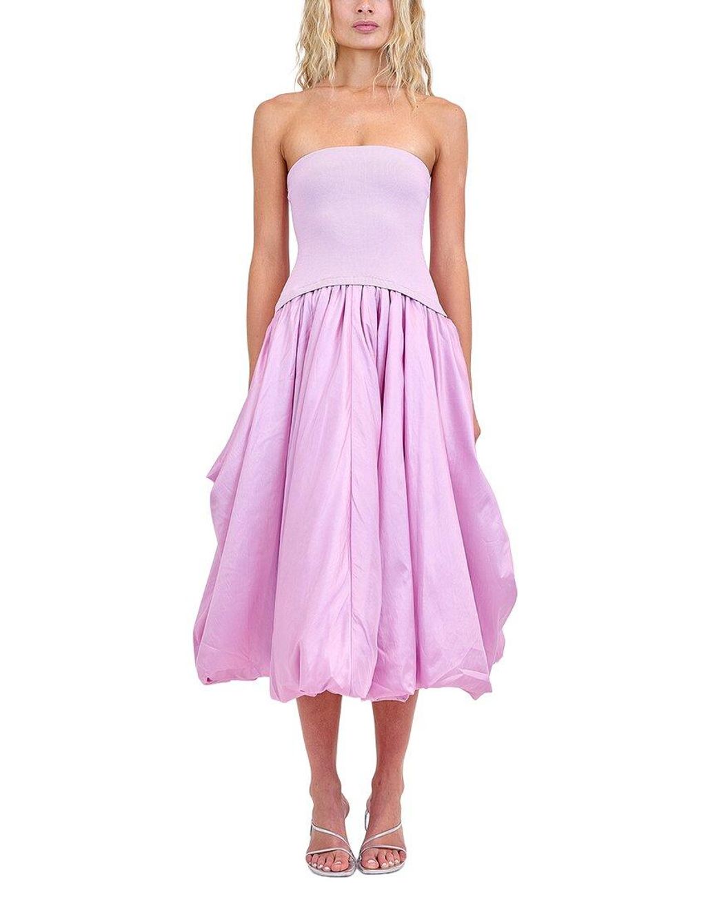 Jonathan Simkhai Purple Izzy Mini Dress