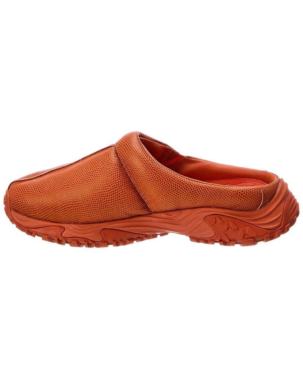 Clarks Brown Cur Leather Clog