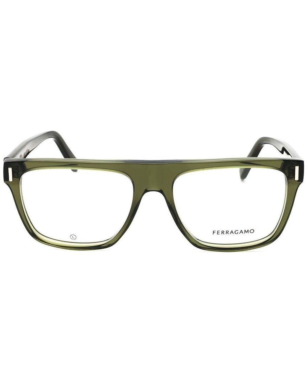 Ferragamo Black Salvatore 55Mm Optical Frames