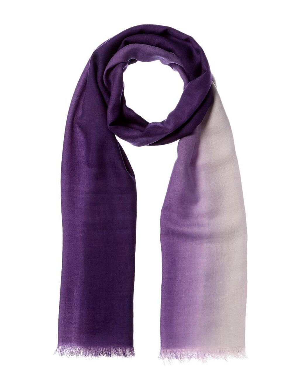 Sofiacashmere Purple Sofiacashmere Ombre Cashmere Wrap