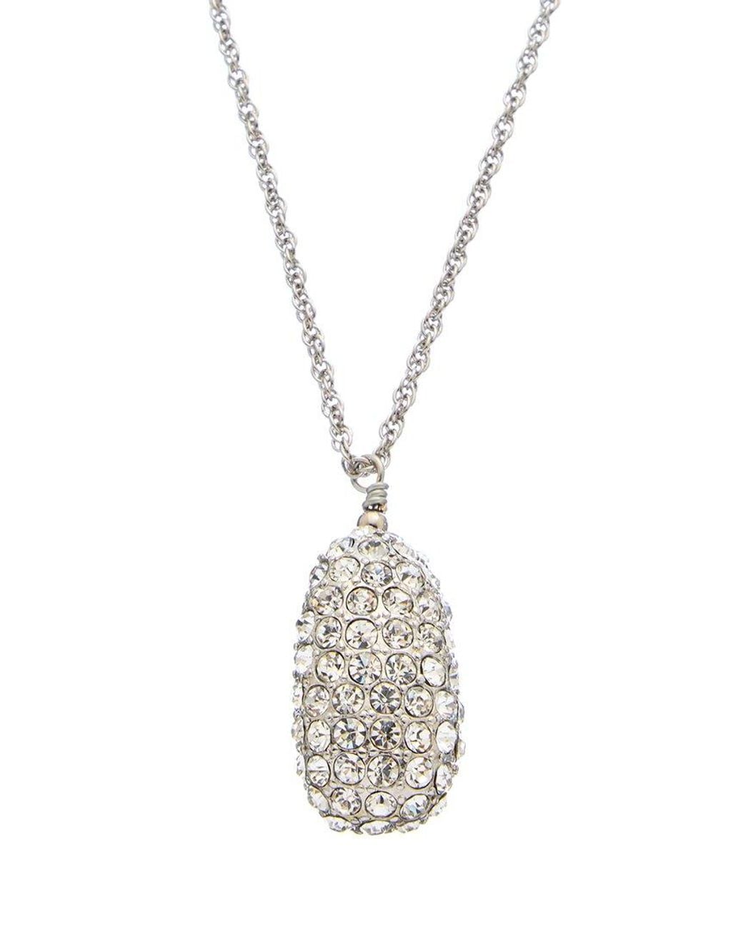 Kenneth Jay Lane Metallic Pendant Necklace