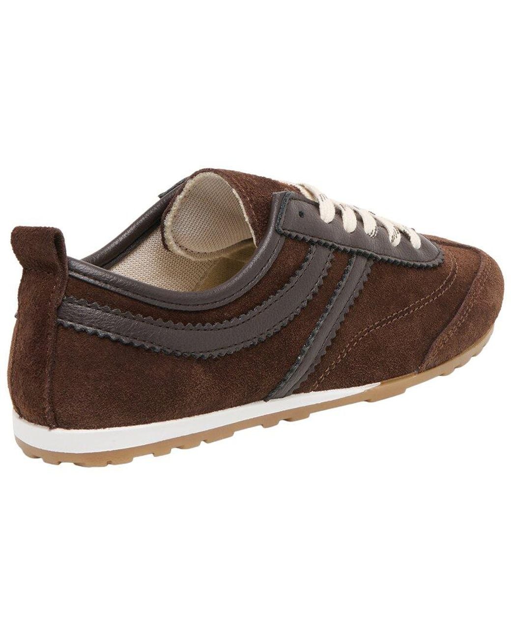 Dolce Vita Brown Viper Suede Sneaker