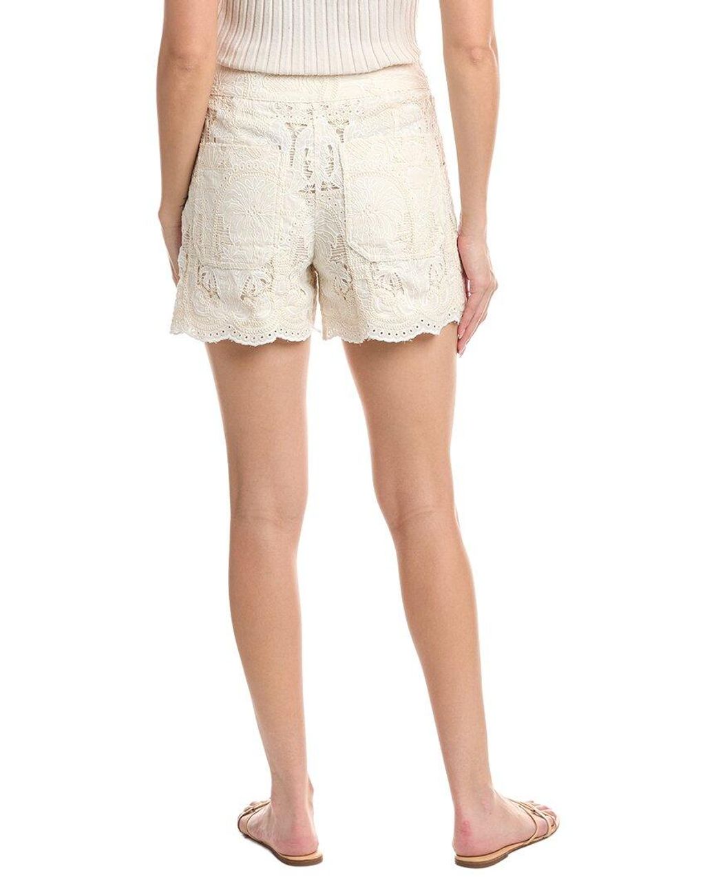 Stellah Natural Julia Novelty Lace Short