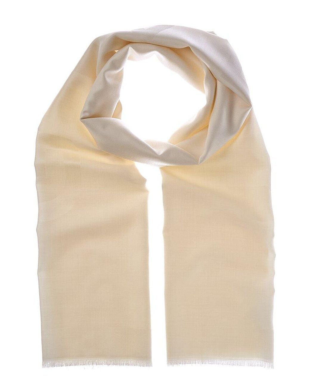 Givenchy Natural Oblong 4G Silk & Wool-Blend Scarf