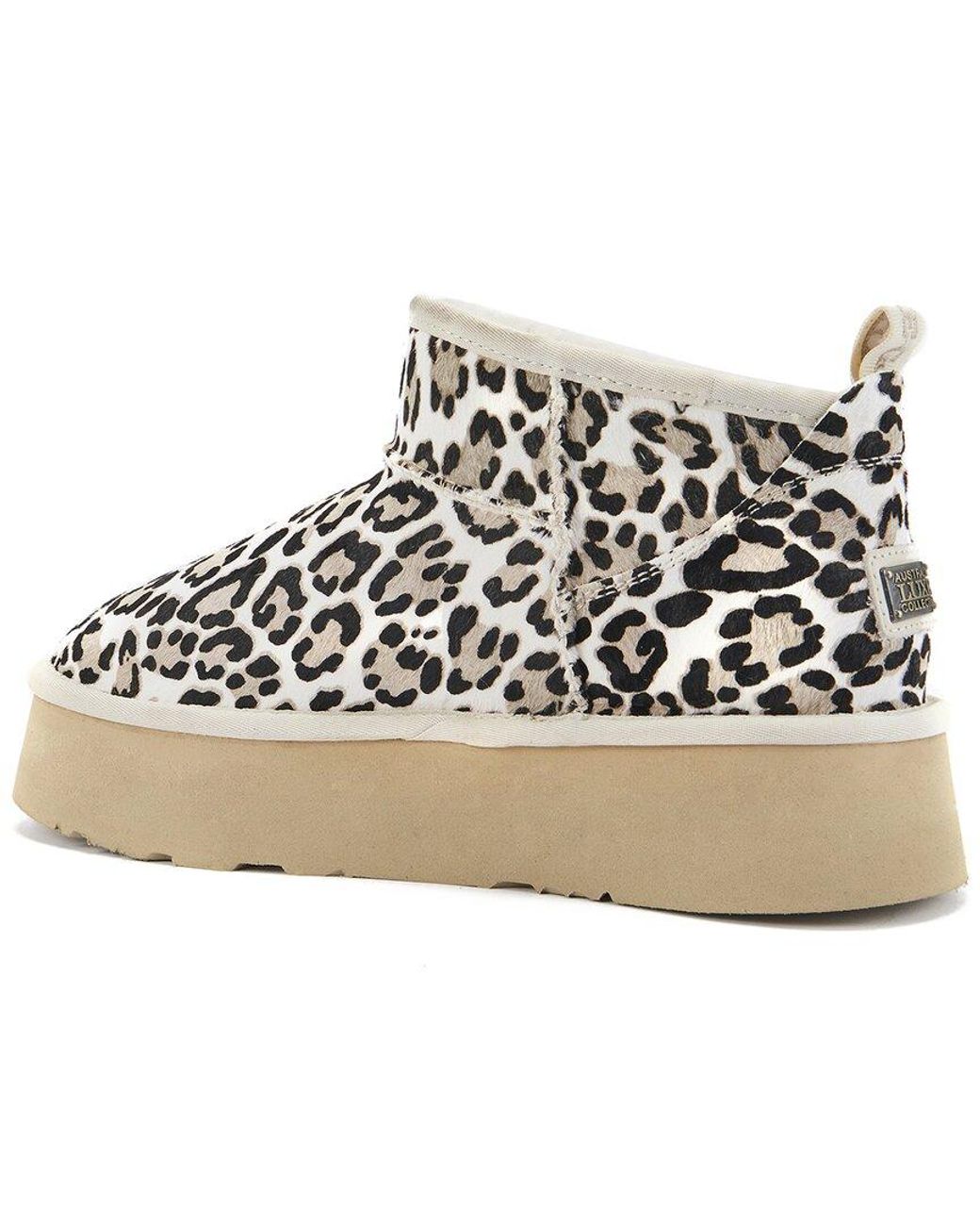 Australia Luxe White Cosy Ultra Platfoam Leather Boot