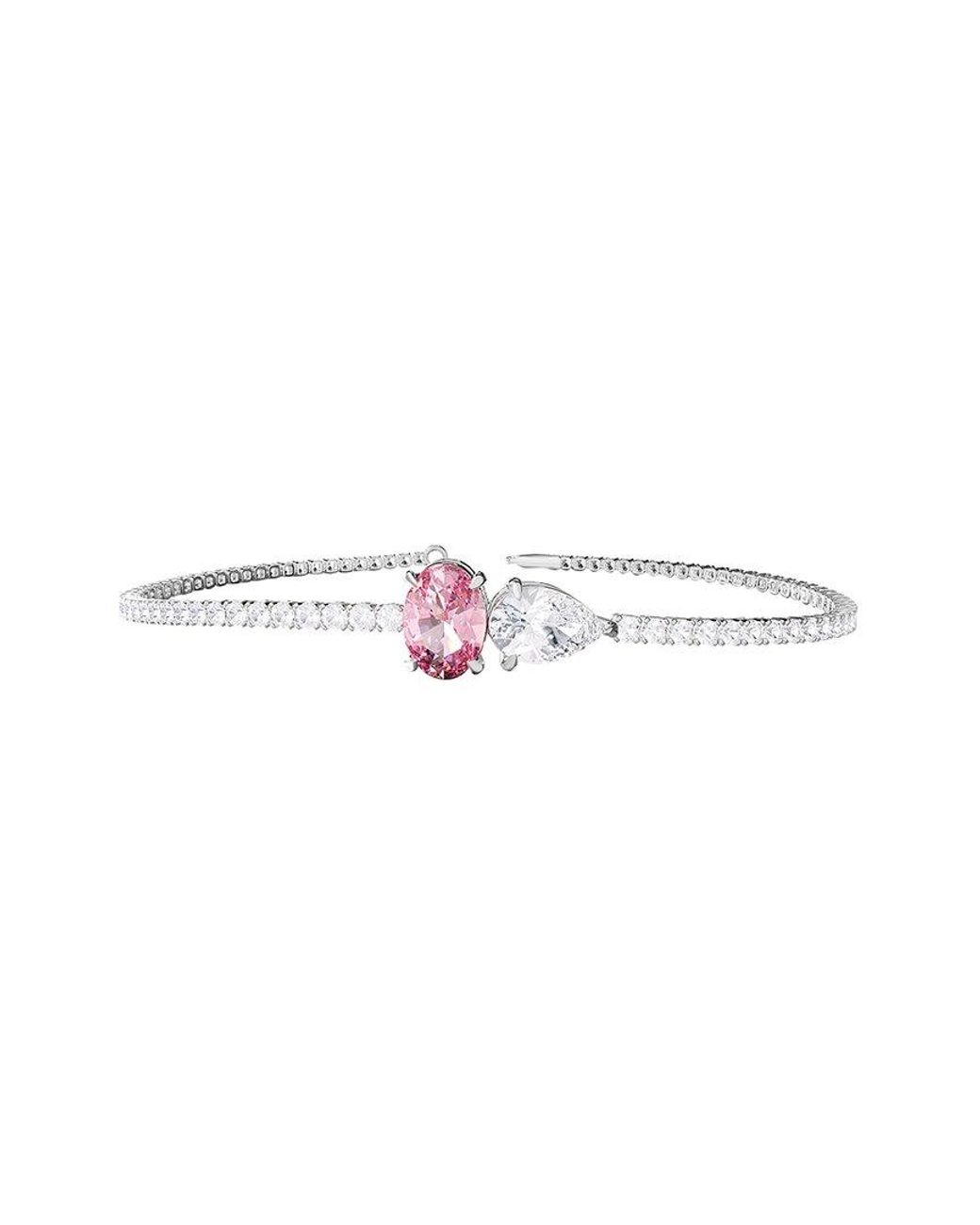 Lab Grown Diamonds White 14K 3.83 Ct. Tw. Lab-Grown Diamond Bangle Bracelet