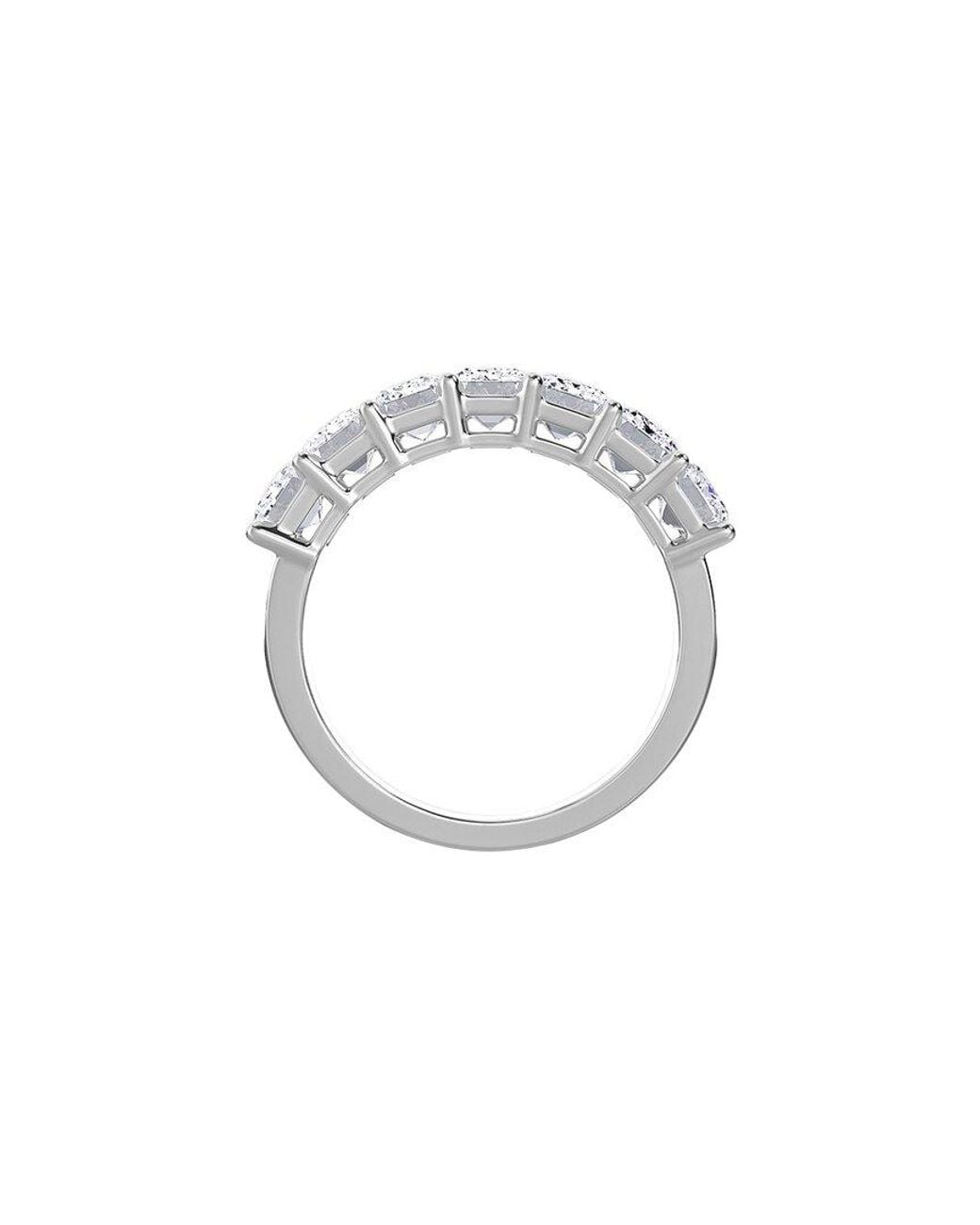Diana M White Diana M. Fine Jewelry 14k 2.26 Ct. Tw. Lab Grown Diamond Half-eternity Ring