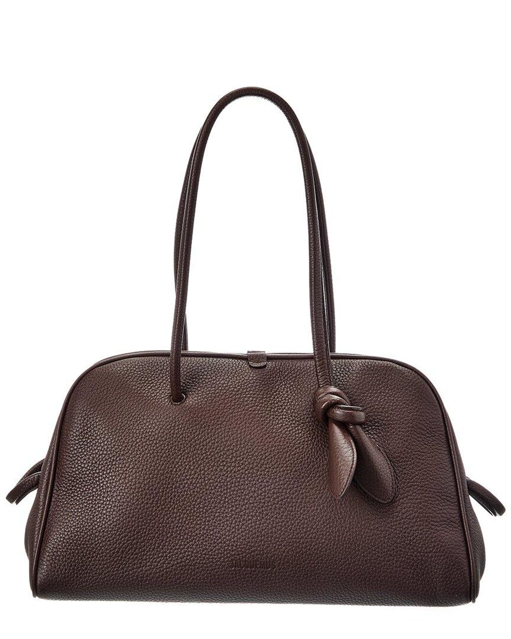 Jacquemus Brown The Turismo Large Leather Shoulder Bag