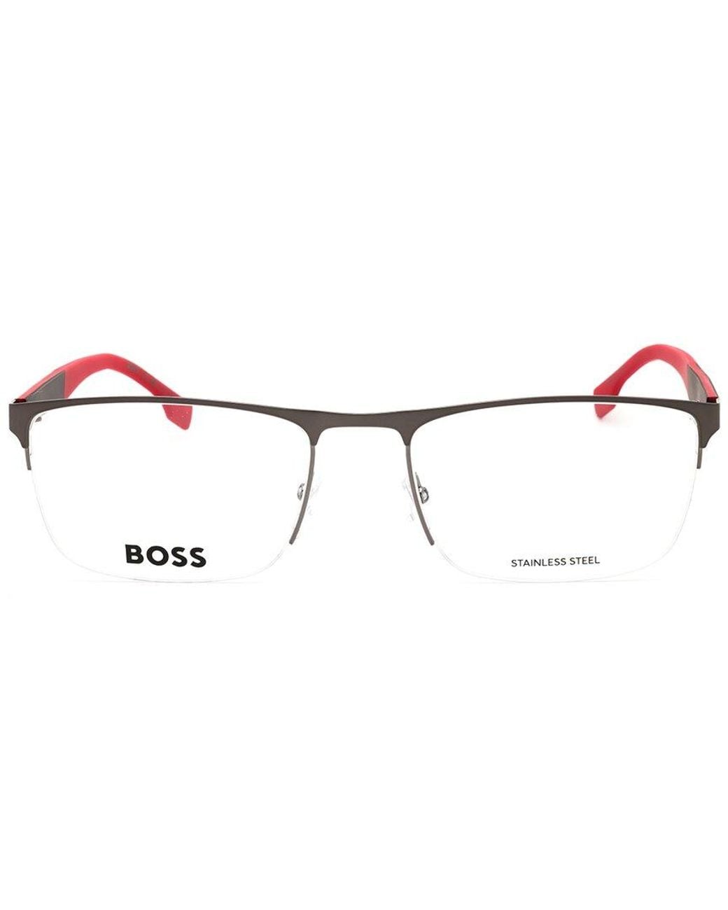 Boss White Boss 1487 58Mm Optical Frames