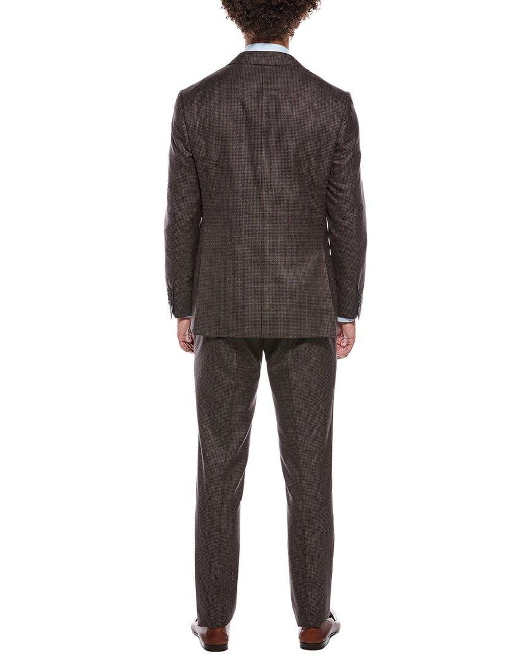 Canali Gray 2Pc Wool Suit for men
