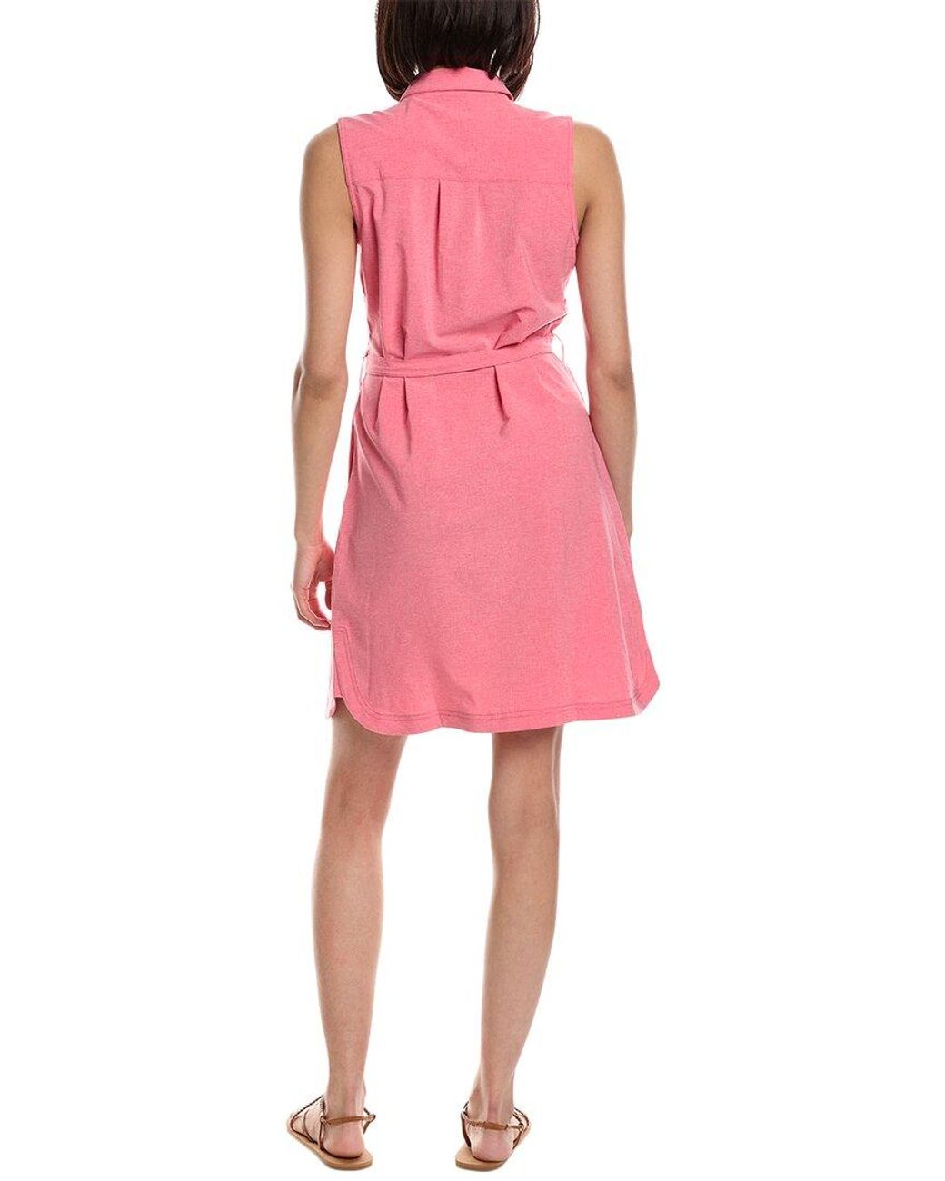 Tommy Bahama Pink Alicia Chambray Shirtdress
