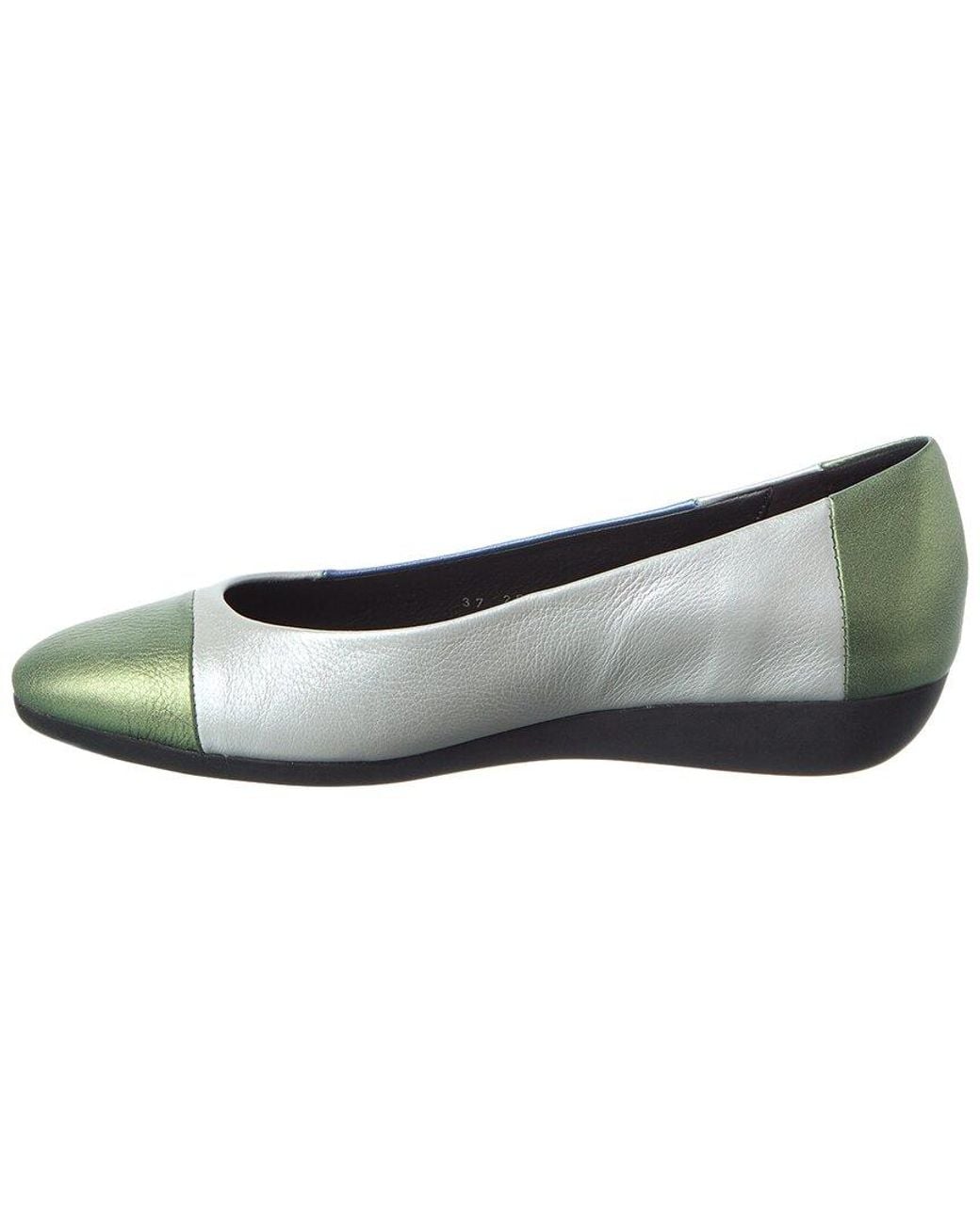 Arche Blue Onyoko Leather Flat