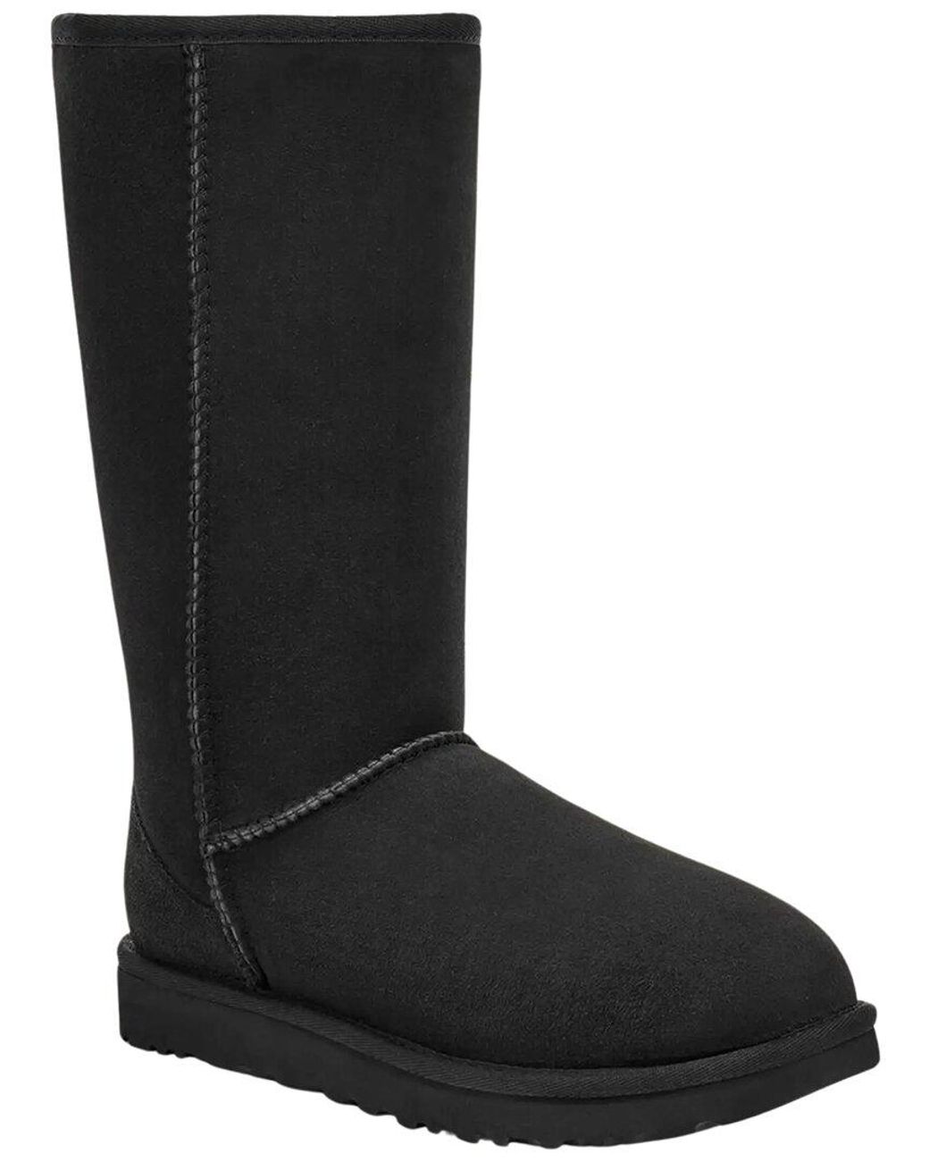 Ugg Black Classic Tall Ii Sheepskin Boot