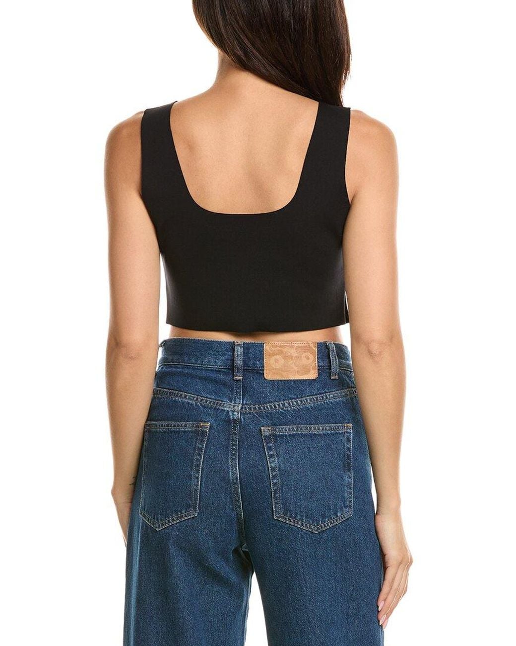 Commando Black Commando Neoprene Crop Top