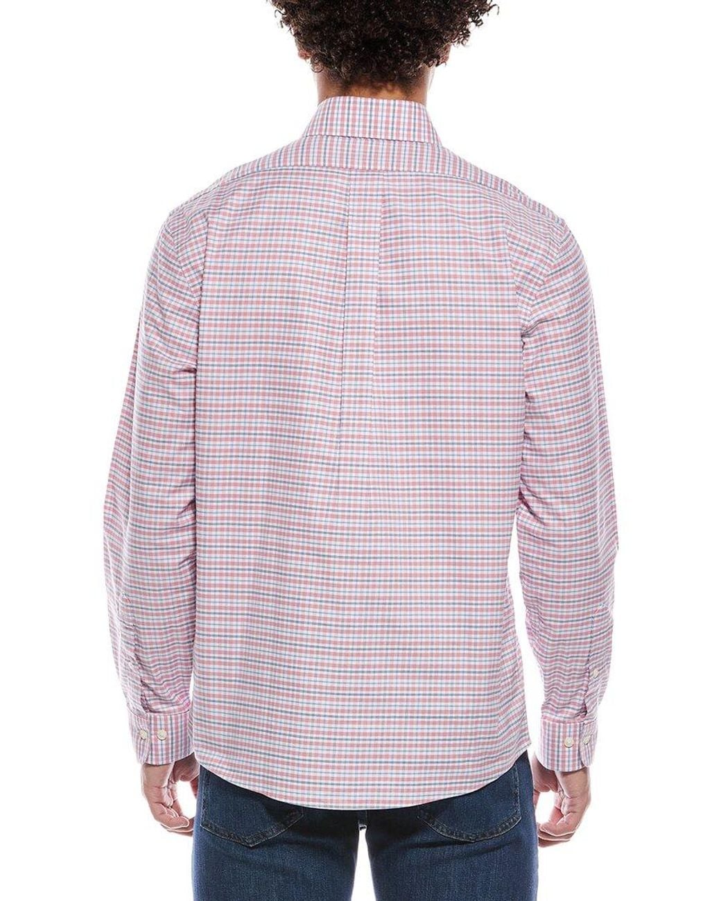 Brooks Brothers Red Oxford Seasonal Pattern Shirt for men