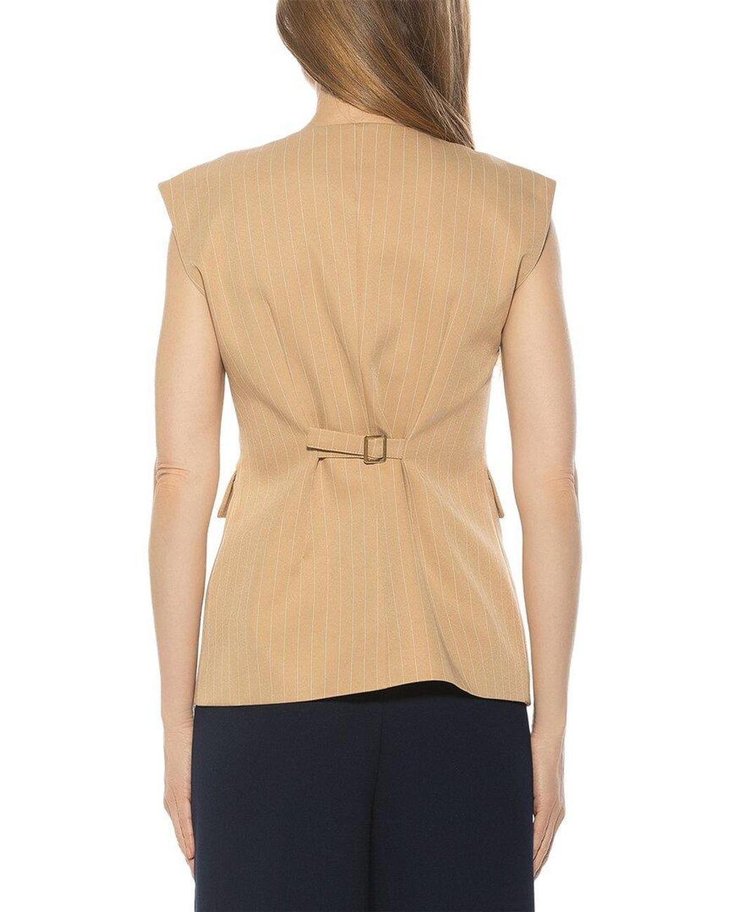 Alexia Admor Natural Pia Vest Jacket