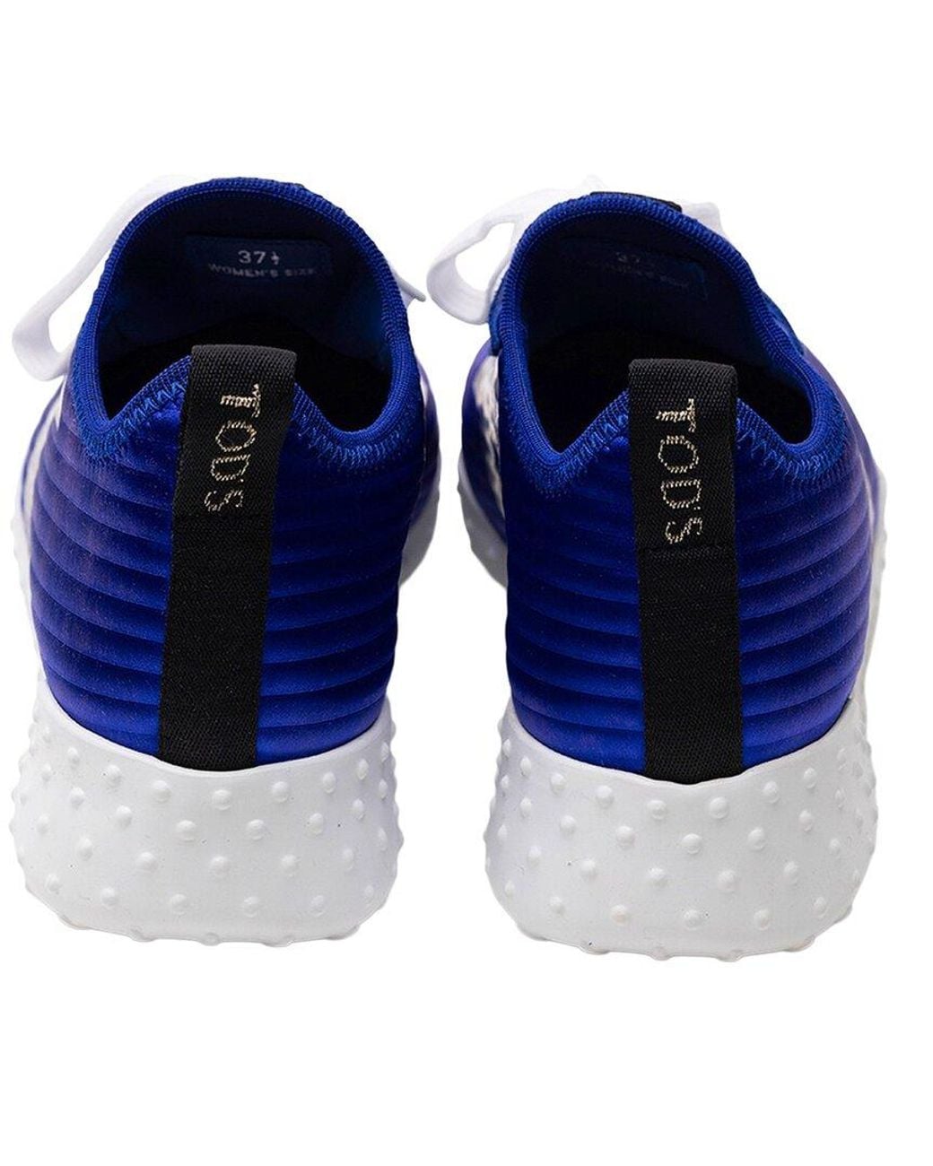 Tod's Blue Logo-Print Leather Sneaker