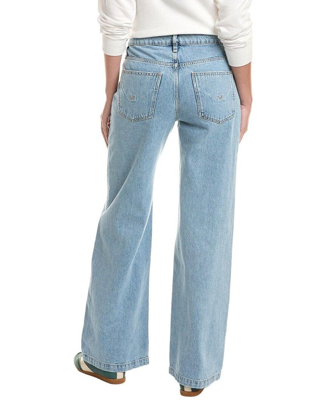 Hudson Blue Rylee Low-Rise Loose Pant With Patch