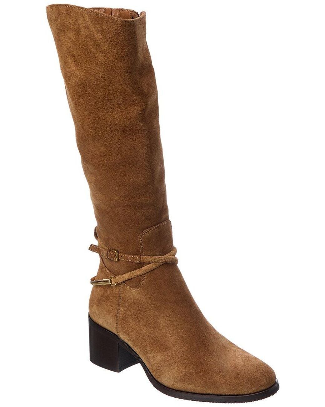 La Canadienne Brown Acqua Suede Knee-High Boot