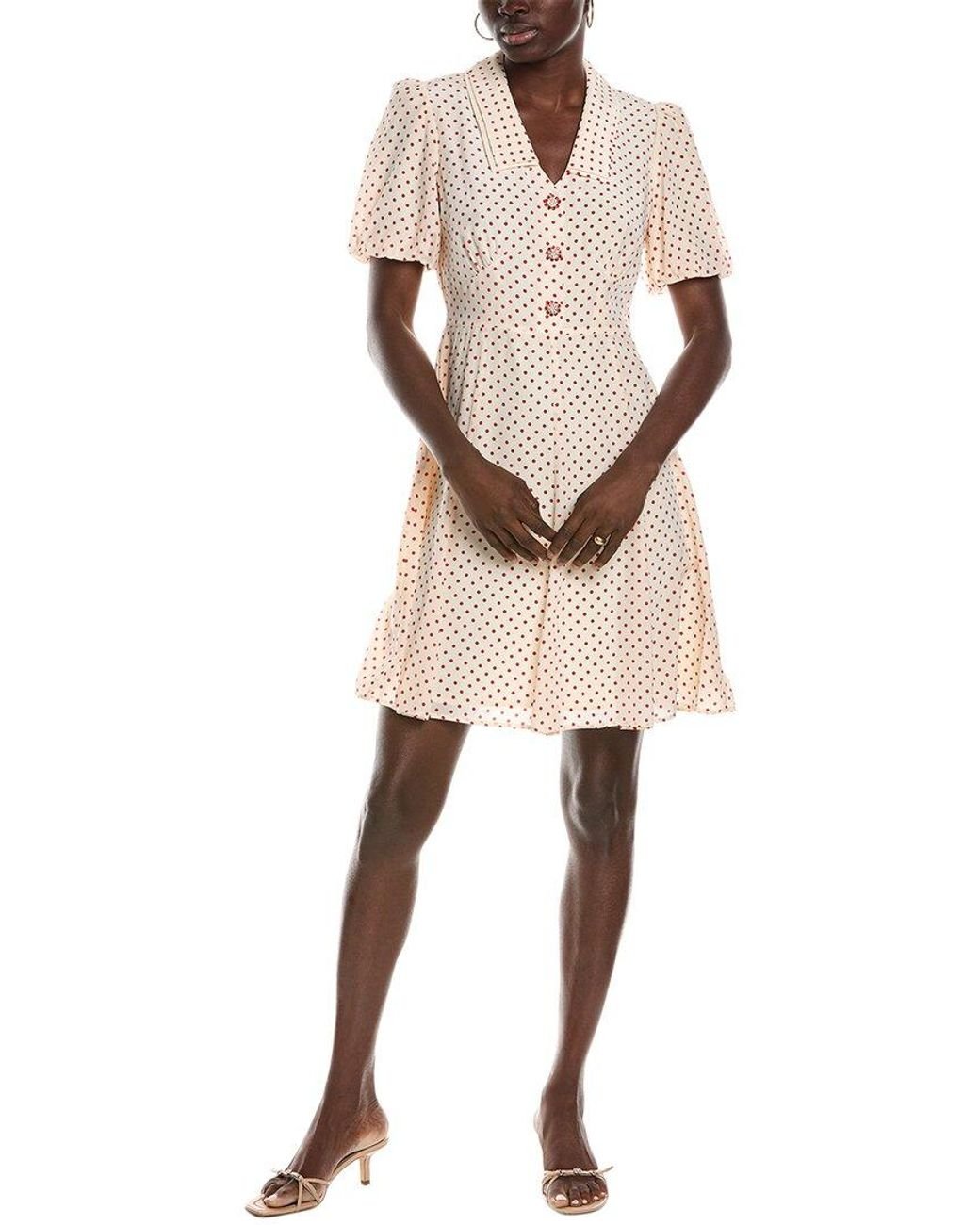 LK Bennett Hilde Dress in Natural Lyst UK