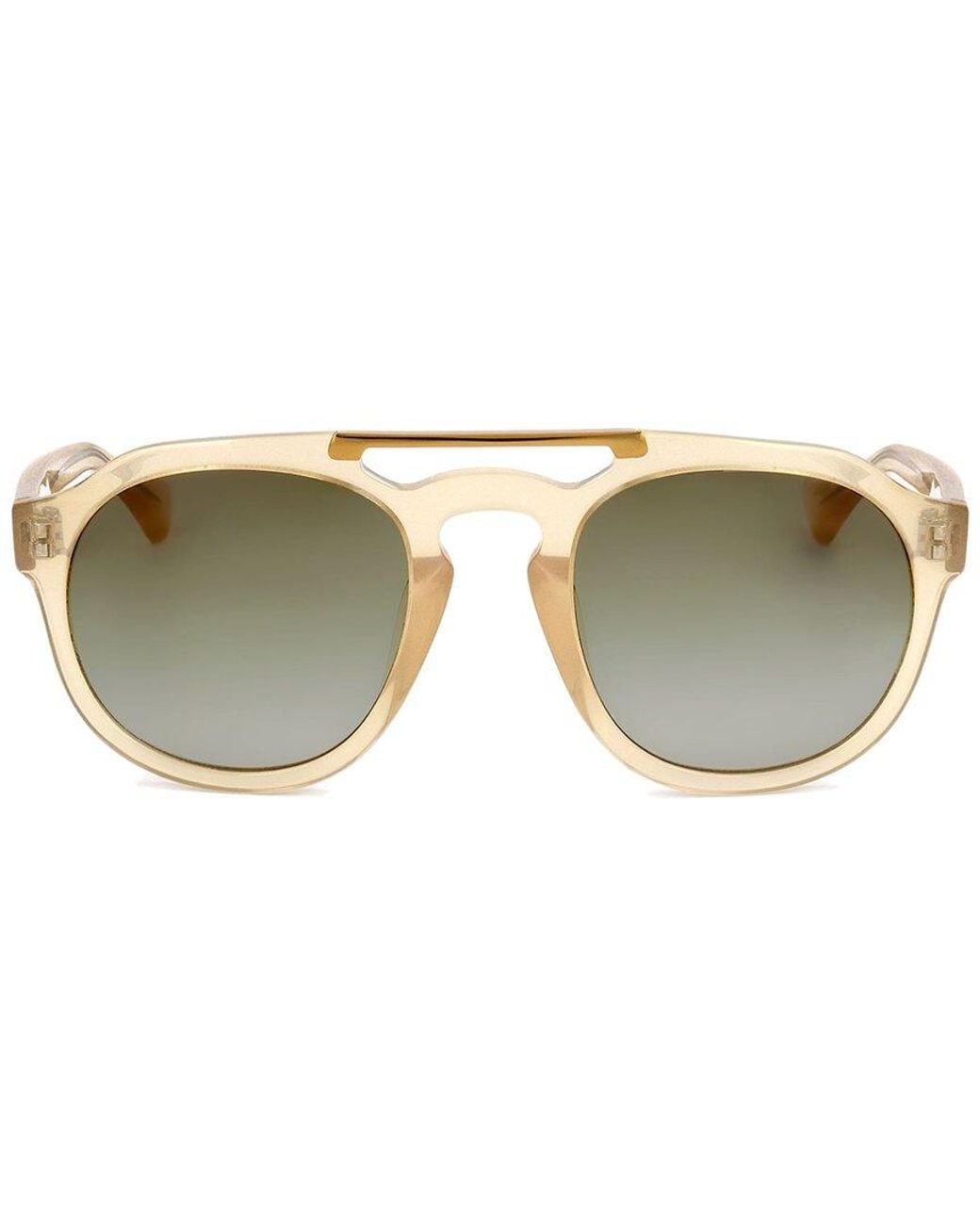 Linda Farrow Metallic Dries Van Noten By Linda Farrow Dvn55 50Mm Sunglasses