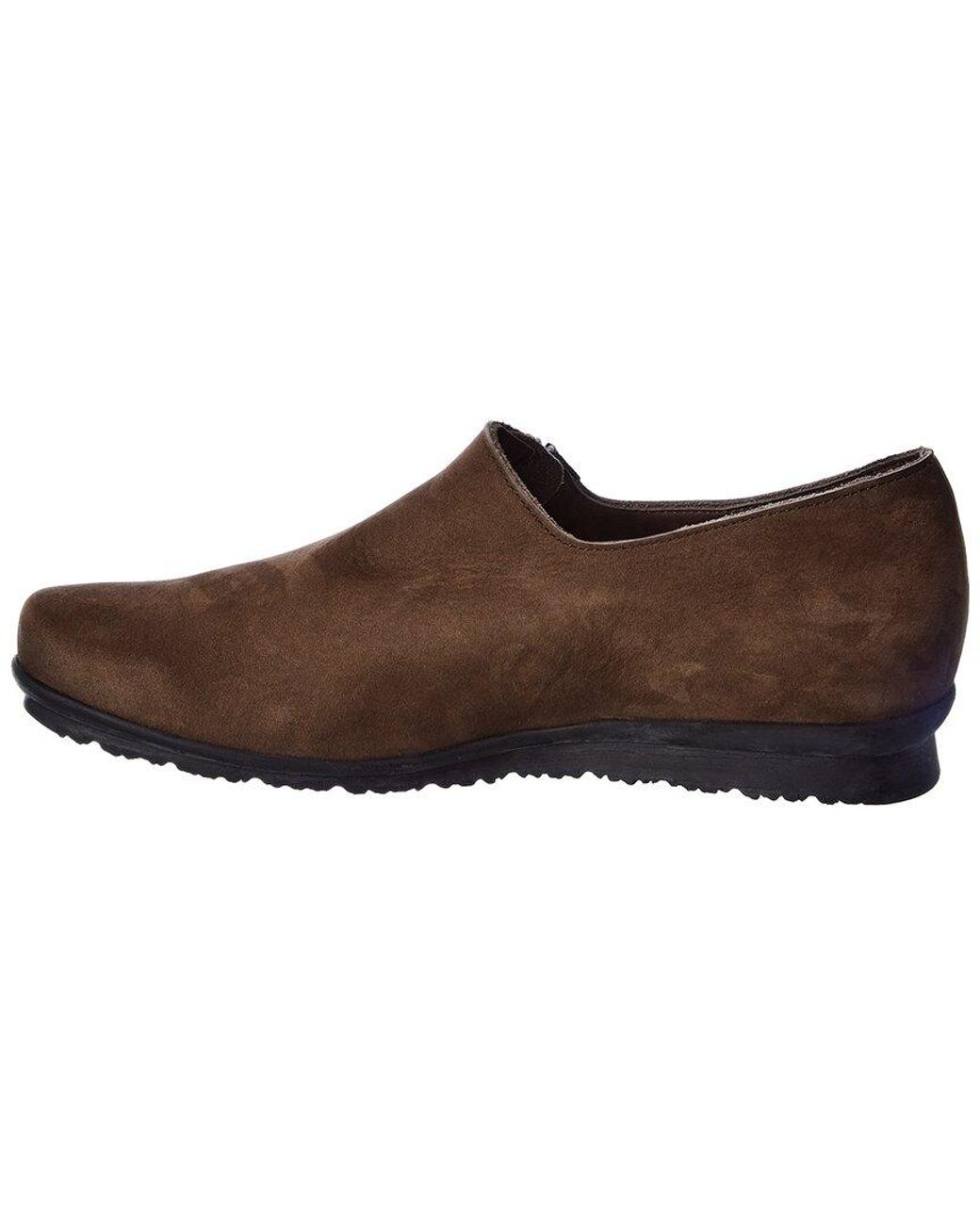 Arche Brown Barway Suede Flat