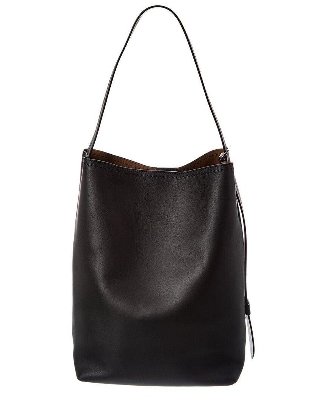 Max Mara Black Leather Shoulder Bag