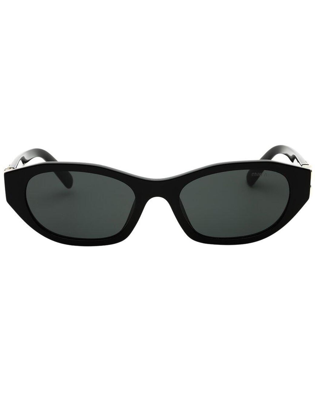 Miu Miu Black 0Mu A03S 53Mm Sunglasses